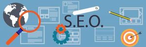 ottimizzazione siti per motori di ricerca (SEO)- illustrazioni simboliche